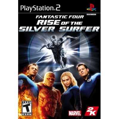 Fantastic Four - Rise of the Silver Surfer [PS2, английская версия]